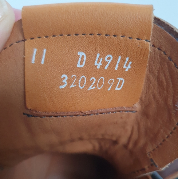 NWOB Allen Edmonds Freeport leather lace-up boots, size 11, brown - Picture 10 of 11